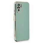 Microsonic Xiaomi Redmi Note 10 Kılıf Olive Plated Yeşil