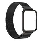 Microsonic Xiaomi Redmi Watch 2 Lite Milanese Loop Kordon Siyah