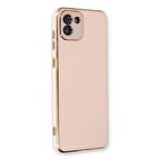 Microsonic Samsung Galaxy A03 Kılıf Olive Plated Pembe