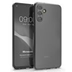 Microsonic Samsung Galaxy A14 Kılıf Transparent Soft Beyaz