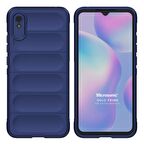 Microsonic Xiaomi Redmi 9A Kılıf Oslo Prime Lacivert