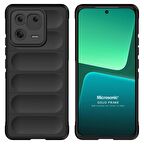Microsonic Xiaomi Mi 13 Pro Kılıf Oslo Prime Siyah