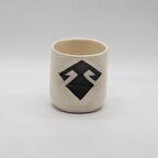 Tardan DENİSE Elibelinde Motifli  El Yapımı Seramik Kupa 200 ml 