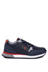 U.S. Polo Assn. 101816093 4F Trace 4PR Erkek Klasik Sneaker Lacivert