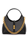 Levidor 930409 Kadın Gold Zincir Aksesuarlı El Çantası Siyah