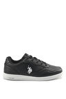 U.S. Polo Assn. A102021402 5F Coster 5PR Kadın Klasik Sneaker Siyah