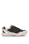Humtto 160-370193A Erkek Klasik Sneaker Siyah - Bej