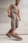 Luciano Bellini 26K-C27711 Formal Erkek Casual Ayakkabı Vizon