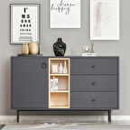 Naturel Konsol Antrasit