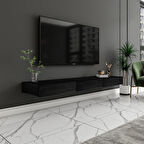 Avalon Duvara Monte TV Sehpası – 140 cm, Modern Minimal Tasarım, 4 Renk Seçeneği ile Şık ve Fonksiyonel TV Ünitesi