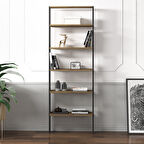 Hero 5 Raflı Modern Kitaplık - 180 cm