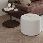 Vexana Puflu Yan Sehpa – Saklanabilir Puflu Servis Sehpası