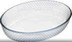 brart oval petekli küçük tepsi 45584 26x18x6cm