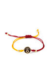 Galatasaray 5 Yıldızlı Bronz Mineli İp Bileklik U251496