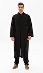 Şile Bezi Erkek Namaz Cübbesi Siyah Syh