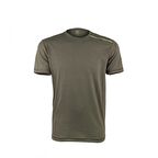 VAV Baseti-03 Yuvarlak Yaka Tişört Haki XS