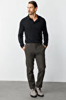 ERKEK KAHVE REGULARFIT / RAHAT KALIP STD PANTOLON