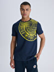 ERKEK TRIBUN HALFTONE LOGOLU TSHIRT
