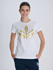 KADIN TRIBUN VARAK BASKILI TSHIRT