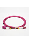 Fiber Optik Patch Kablo LCUPC/SCUPC DX MM 5mt 50/125 OM4 LSZH