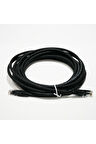 Bakır Patch Kablo UTP CAT6 5 mt LSZH BLACK