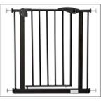 BabyDoor Güvenlik Kapısı Tekstüre Siyah 76-80cm Otomatik Kapanan Bebek Güvenlik Kapısı