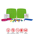 Bead Sequence Holder Minik Boncuklar Eğitici Boncuk Dizme Oyunu