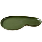 Jumbo Golf Line Yeşil Servis Tabak M