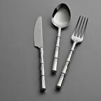 Jumbo 3405 18 Parça 6 Kişilik Yemek Çatal Kaşık Bıçak Takımı