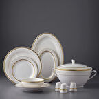 Jumbo Lope Gold 60 Parça 12 Kişilik Yemek Takımı