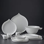 Jumbo Goddess Platin 61 Parça 12 Kişilik Yemek Takımı