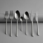 Jumbo 2001 84 Parça 12 Kişilik Çelik Çatal Kaşık Bıçak Takımı