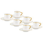 Jumbo Valetta Gold 12 Parça 6 Kişilik Fincan Takımı