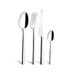 Jumbo 3404 24 Parça 6 Kişilik Tatlı Çatal Kaşık Bıçak Takımı