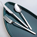 Jumbo 1800 24 Parça 6 Kişilik Tatlı Çatal Kaşık Bıçak Takımı