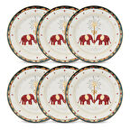 Jumbo Magic 300 6'lı Pasta Tabağı