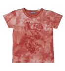  ERKEK ÇOCUK YIKAMALI BASKILI t-shirt