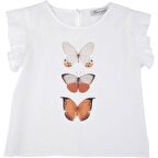 Best Kids Kelebek Baskılı Bluz BEST-12117534