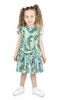 KIZ ÇOCUK DESENLİ ELBİSE