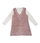 KIZ ÇOCUK FİTİLLİ ELBİSE