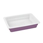 Lava Döküm GN 1/2 Gastronorm küvet.Ölçü 26x33cm. - Mor