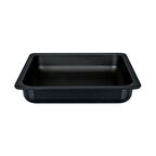 Lava Döküm GN 2/3 Gastronorm Küvet, İç Renk Siyah, Ölçü 35x32cm - Siyah
