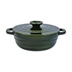 Lava Döküm Yuvarlak Tencere Döküm Demir Kapak Experience Majolik Serisi Çap(Ø)28cm