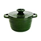 Lava Döküm Yuvarlak Tencere Döküm Demir Kapak Experience Majolik Serisi Çap(Ø)23cm