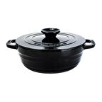 Lava Döküm Yuvarlak Tencere Döküm Demir Kapak Experience Serisi Çap(Ø)28cm