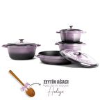 Lava Döküm 4X New Heritage Serisi Döküm Demir Tencere Seti
