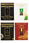 Kabe Örtüsü Kokusu Medine Ravza Kokusu Hacerül Esved Kokusu ve Kubbetül Sahra kokusu Alkolsüz Esans 3ml
