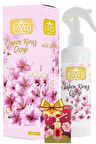 Japon Kiraz Çiçeği Kokusu Sprey 400Ml. Gül Araba Kokusu 8Ml. Hediyeli