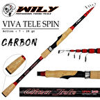 WİLY VİVA TELE SPİN KAMIŞ 240 CM 7-28 GR