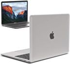 Codegen Apple 15" Macbook Pro A1707 A1990 Beyaz Kılıf Koruyucu Kapak CMPT-156W